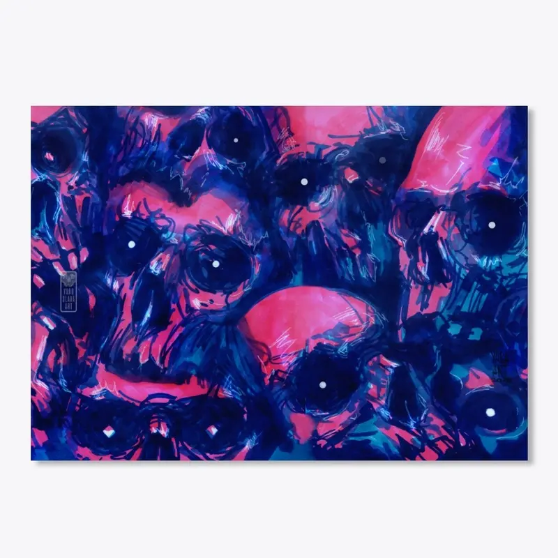 Neon Skull mix